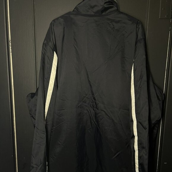 Vintage Nike Jacket Mens XL black Full Zip Fleece Lined Coat Outdoor Y2K - Picture 1 of 9